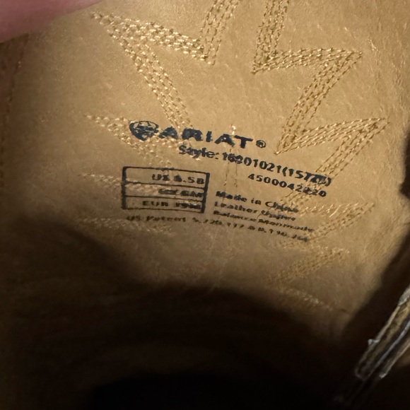 Women’s Ariat Cowboy Boots size 8 1/2 - Picture 4 of 5